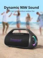 Tronsmart Bang 2 Wireless Portable Boombox With 90w, 2.1 Channel Clarity, 26 Hour Playtime, Sync 100 Speakers