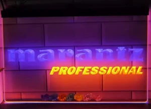 2 - Color Marantz Simulated Neon LED Sign