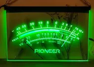 Pioneer VU Meter LED Sign