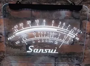 Sansui VU Meter LED Sign