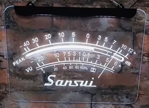 Sansui VU Meter LED Sign