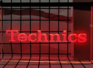 Technics Simulated Neon LED Sign
