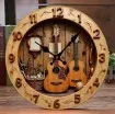Musical Instrument Themed Clocks